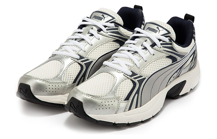 Shop Puma Milenio 'White Silver' 380510-05