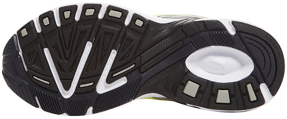 Puma Milenio White Yellow Gray Low Tops 'White Gray Black' 380510-03 Details for Puma Milenio White Yellow Gray Low Tops 'White Gray Black' 380510-03