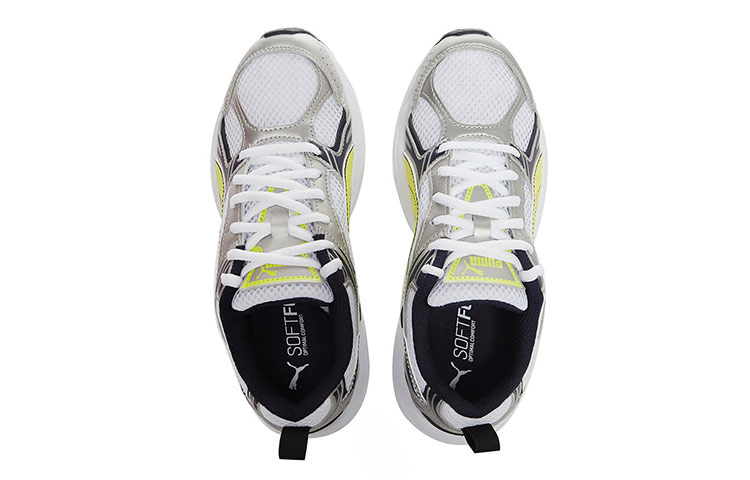 Lookbook Puma Milenio Wit Geel Grijs Lage Sneakers ''Wit Grijs Zwart'' 380510-03