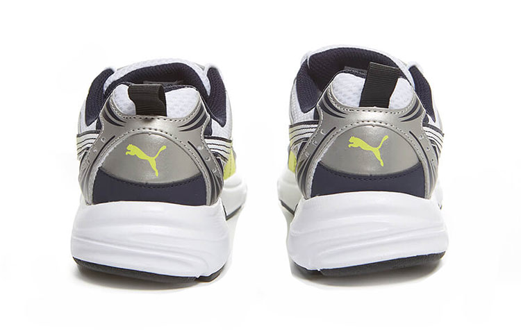 Shop Puma Milenio Wit Geel Grijs Lage Sneakers ''Wit Grijs Zwart'' 380510-03