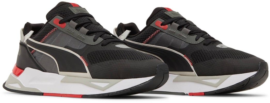 Puma Mirage Sport Tech 'Black High Risk Red' 383107-03 Cheap Puma Mirage Sport Tech 'Black High Risk Red' 383107-03