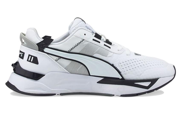 Puma Mirage Sport Tech B+W Trainers 'White Silver' 圖 2