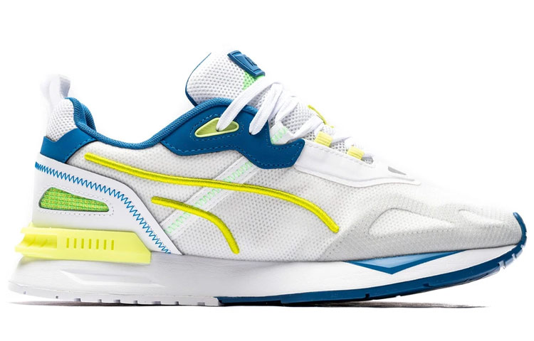 Order Puma Mirage Tech 'Putih Paradise Biru Kuning' 382623-01
