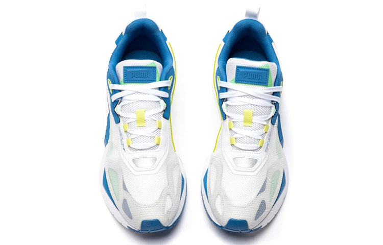 Lookbook Puma Mirage Tech 'Putih Paradise Biru Kuning' 382623-01