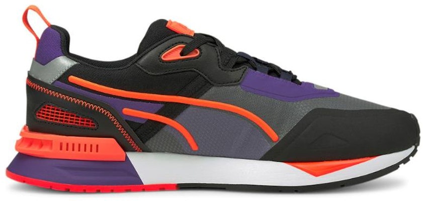 Puma Mirage Tech Casual Running Shoes Black/Purple 381118-07 Order Puma Mirage Tech Casual Running Shoes Black/Purple 381118-07