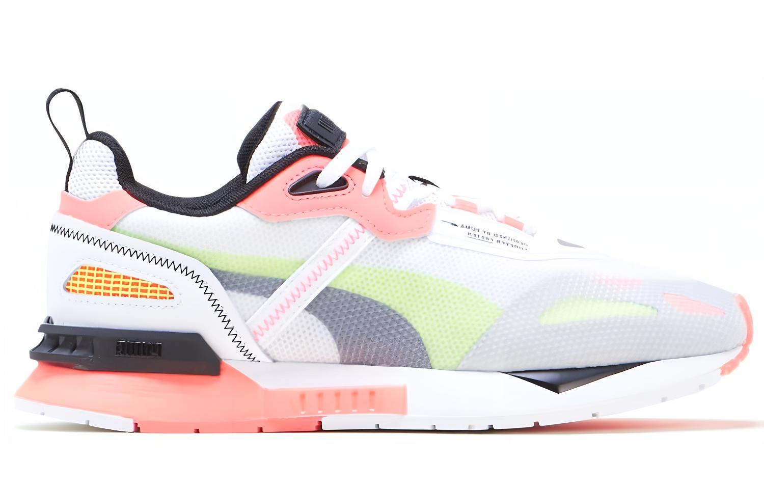 Lookbook Puma Mirage Tech Paradise ''Weiß Rotlime'' 382623-02