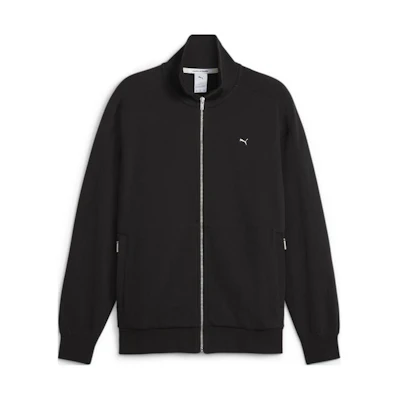 Puma MMQ Black Casual Stand Collar Long Sleeve Jacket 624012-01