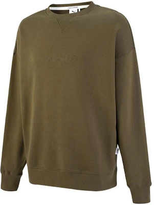 Puma MMQ Sweater Logo Bordir Crewneck Unisex Warna Hijau Tua 536595-62 Buy Puma MMQ Sweater Logo Bordir Crewneck Unisex Warna Hijau Tua 536595-62