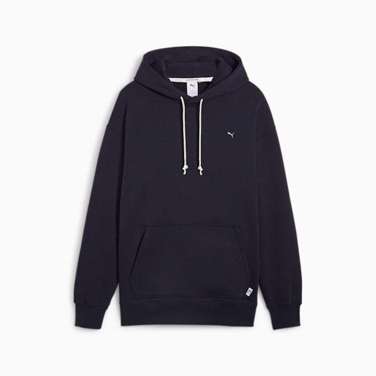 Puma MMQ Navy Blue Minimalist Comfort Pullover Hoodie 624011-16