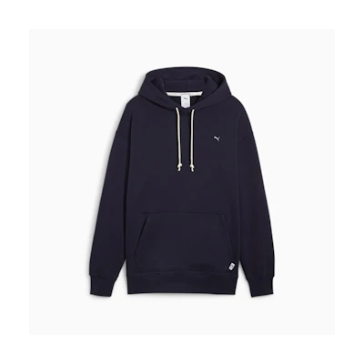 Puma MMQ Navy Blue Minimalist Comfort Pullover Hoodie 624011-16