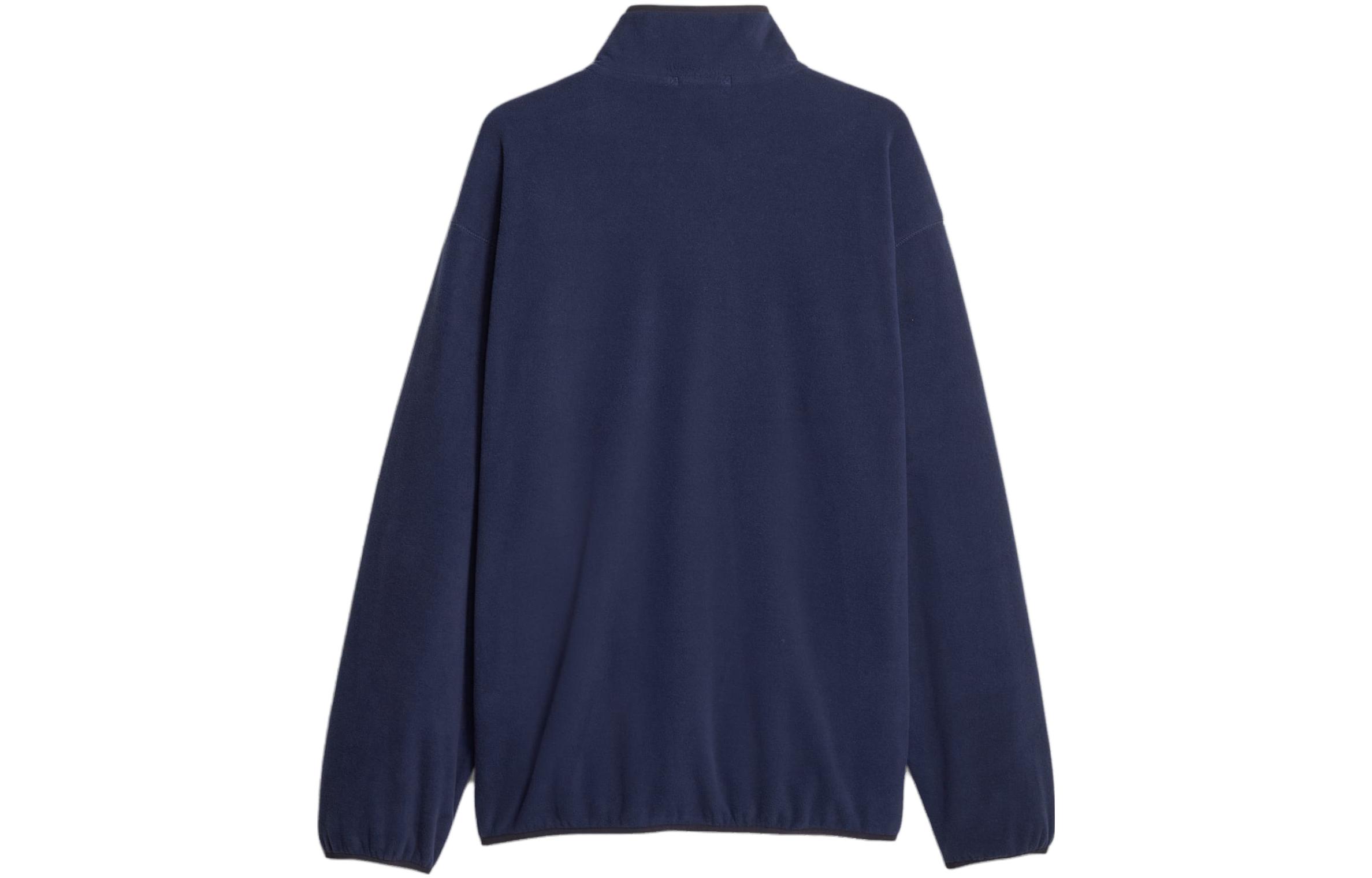 Lookbook Puma MMQ 極地羊毛半拉鍊長袖上衣 海軍藍 男女休閒款上衣 620820-16