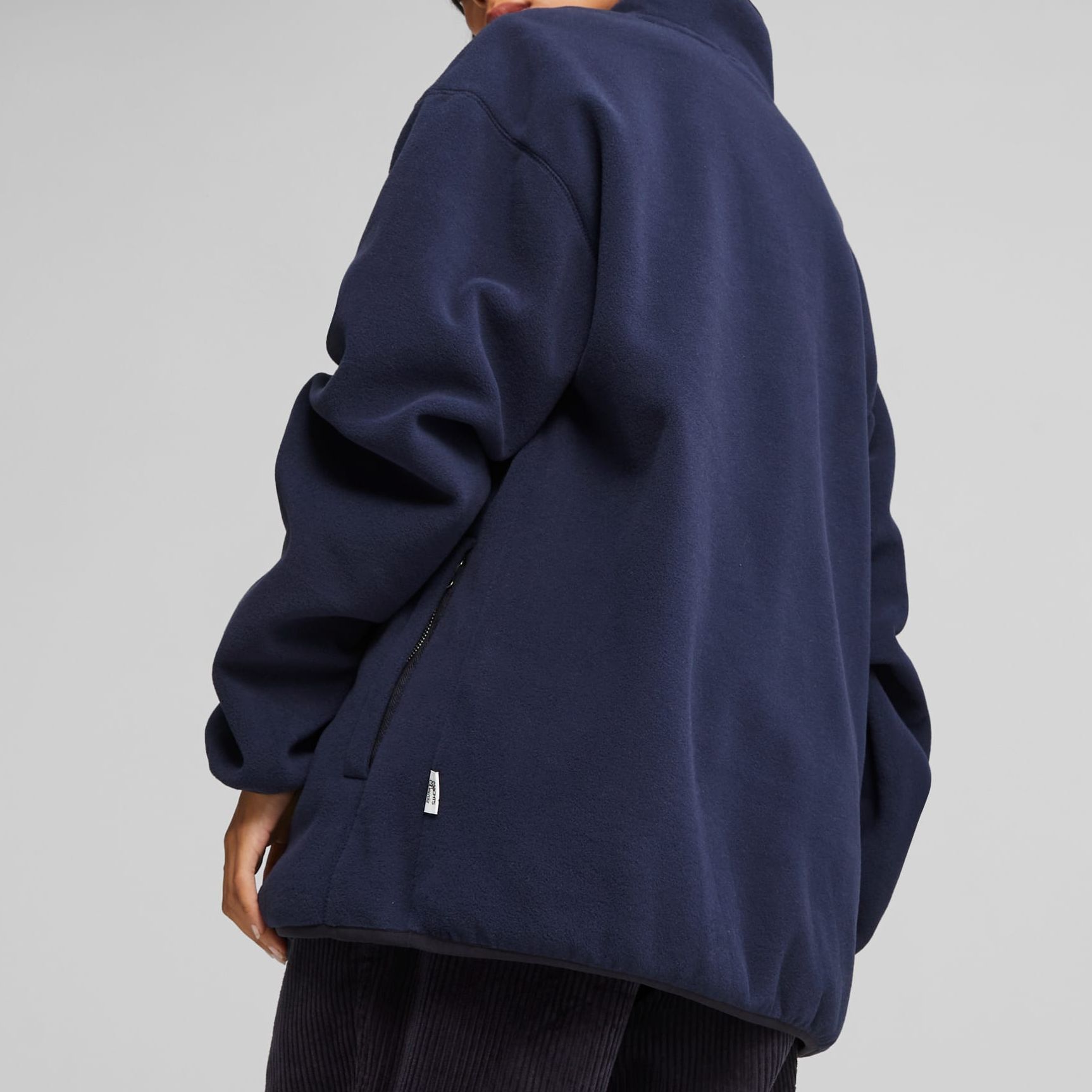 Purchase Puma MMQ 極地羊毛半拉鍊長袖上衣 海軍藍 男女休閒款上衣 620820-16