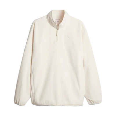 Puma MMQ Polar Fleece Sweatshirt High Collar Unisex Casual Long Sleeve Top 620820-87