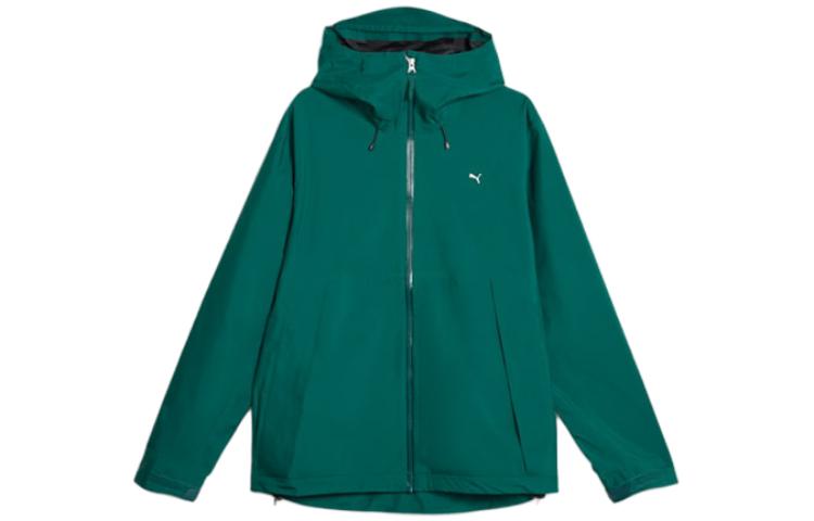 PUMA MMQ Service Line Green Zip-Up Jacket Unisex Long Sleeve. 620838-43