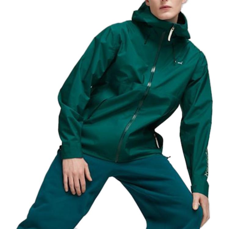 Shop PUMA MMQ Service Line Jaket Hijau Lengan Panjang Unisex. 620838-43