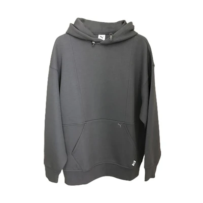 Puma MMQ Solid Knit Pullover Hoodie Unisex Grey 534673-15