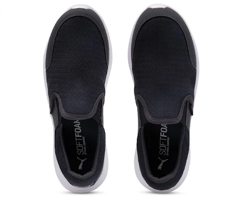 Puma Modern Slip-On Idp Zwart/Wit 372763-01 Shop Puma Modern Slip-On Idp Zwart/Wit 372763-01