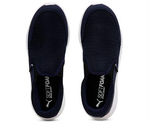 Puma Modern Slip-On Idp Blauw/Wit 372763-02 Shop Puma Modern Slip-On Idp Blauw/Wit 372763-02