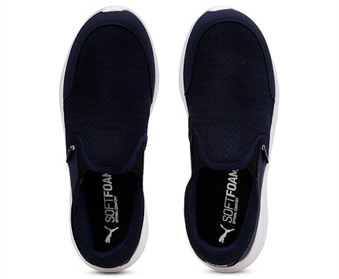 Puma Modern Slip-On Azul/Blanco zapatillas sin cordones 372763-02 Shop Puma Modern Slip-On Azul/Blanco zapatillas sin cordones 372763-02