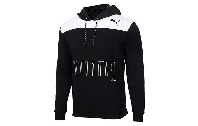 Puma Modern Sports Hoodie Black Pullover Sweatshirt 844167-51