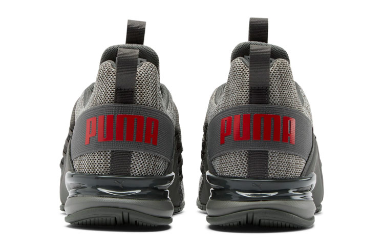 Shop Puma Momenta 'Gris-Rojo' 193406-01