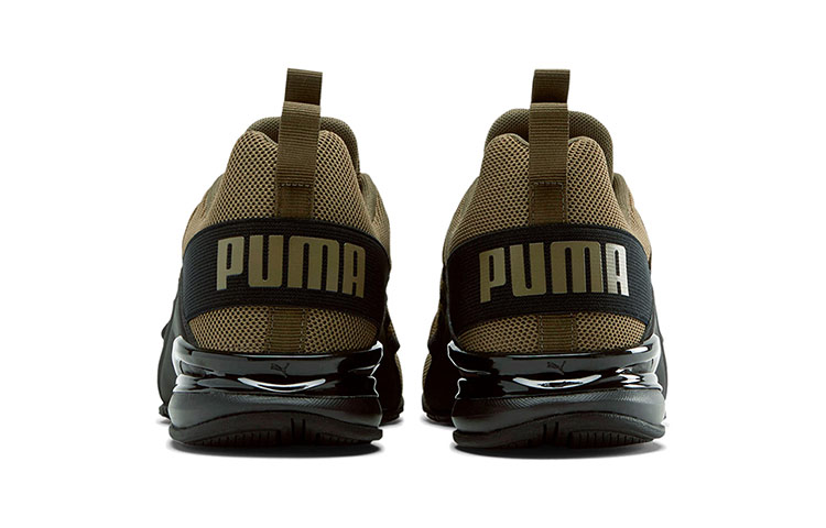 Shop Puma Momenta Low-top Black/Brown 193406-07