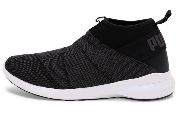 Puma Mono Knit 'Black Low-Top Running' 369709-01