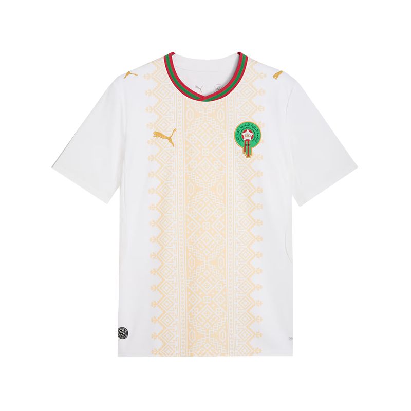 Puma Morocco Away Fan Jersey DRYCELL Moisture-Wicking Football Shirt. 783318-02