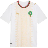 Puma Morocco Away Fan Jersey DRYCELL Moisture-Wicking Football Shirt. 783318-02 Puma Morocco Away Fan Jersey DRYCELL Moisture-Wicking Football Shirt. 783318-02