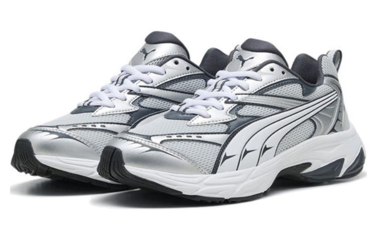 Shop プーマ モルフィック "シルバーグレー" (Puma Morufikku "Shirubā Gurē") 392724-16