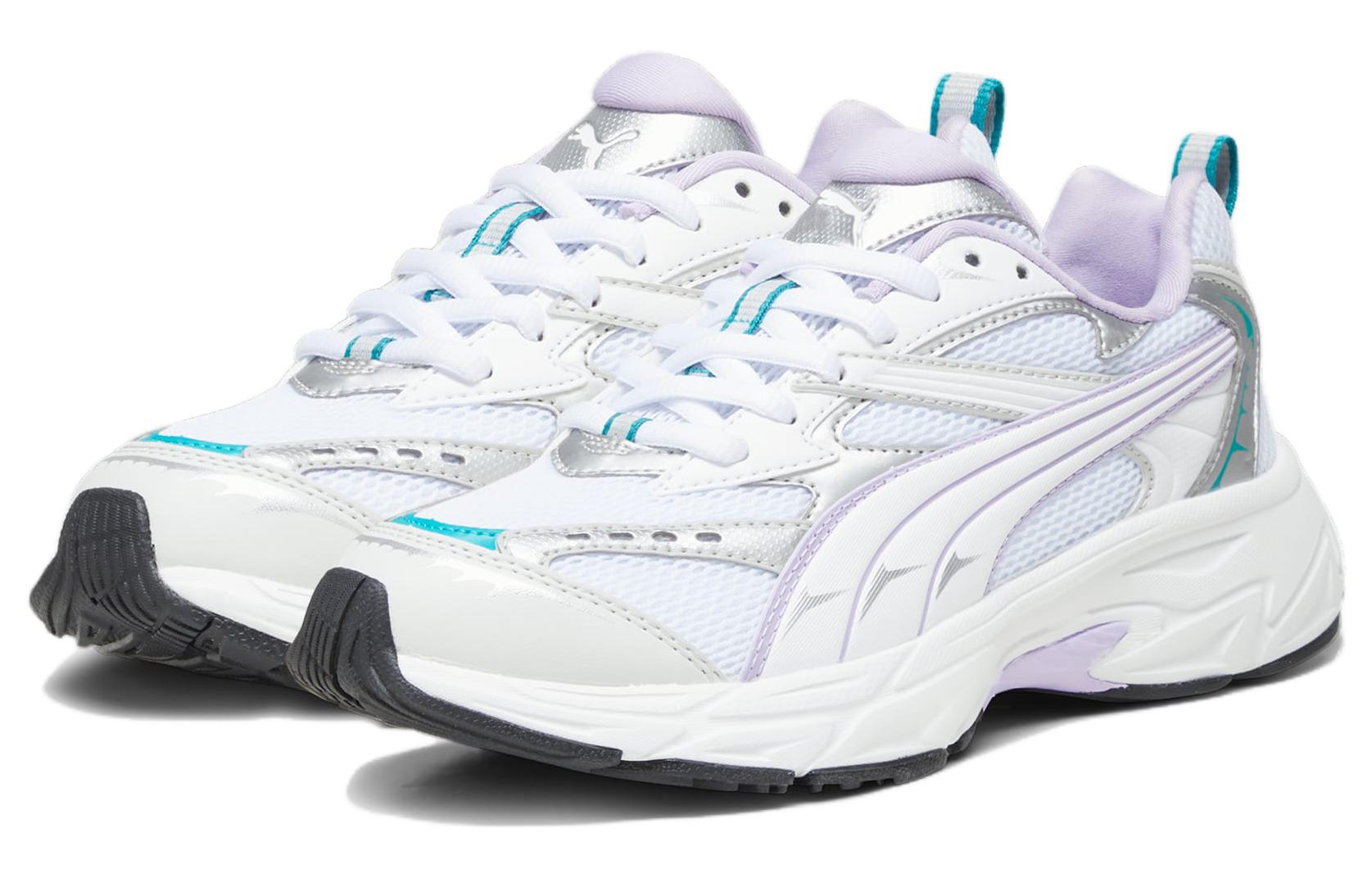 Lookbook プーマ モルフィック 白/紫 (Puma Morphic Shiro/Murasaki) 392724-07