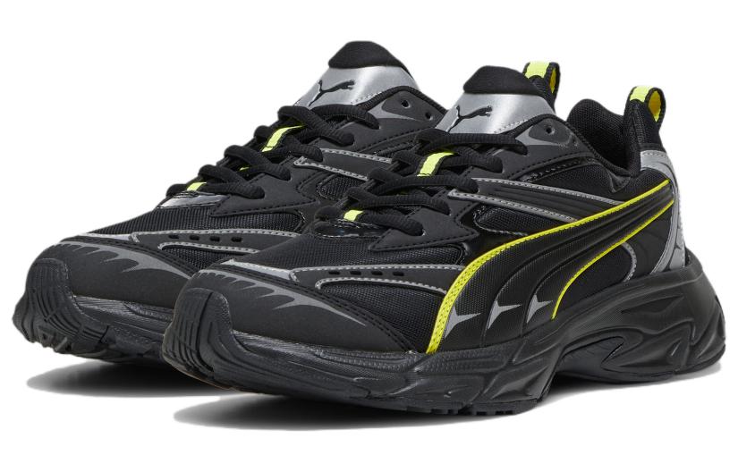 Lookbook 彪馬Morphic反光‘黑黃爆裂’393646-02