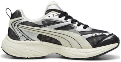 PUMA Morphic Retro 減震耐磨 低筒 生活休閒鞋 男女款 黑銀色 Order PUMA Morphic Retro 減震耐磨 低筒 生活休閒鞋 男女款 黑銀色