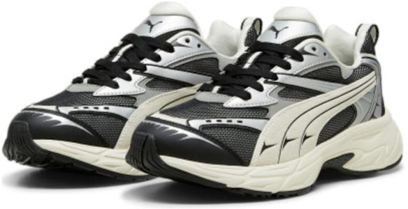 푸마 모르픽 레트로 스니커즈 '화이트 블랙' 395920-01 Lookbook 푸마 모르픽 레트로 스니커즈 '화이트 블랙' 395920-01