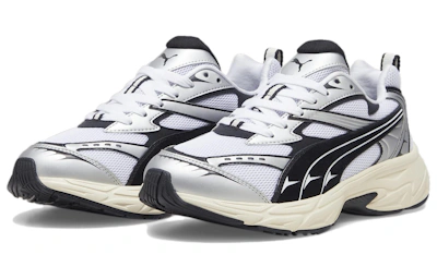 Puma Morphic Retro 'White Black'