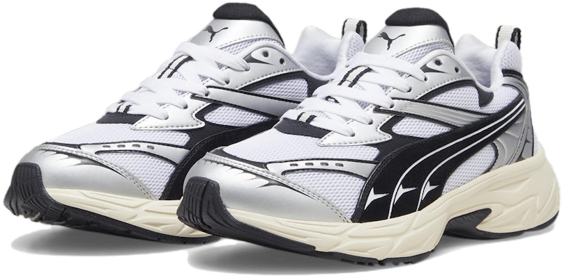 Puma Morphic Retro 'Putih Hitam' 395920-02 Lookbook Puma Morphic Retro 'Putih Hitam' 395920-02