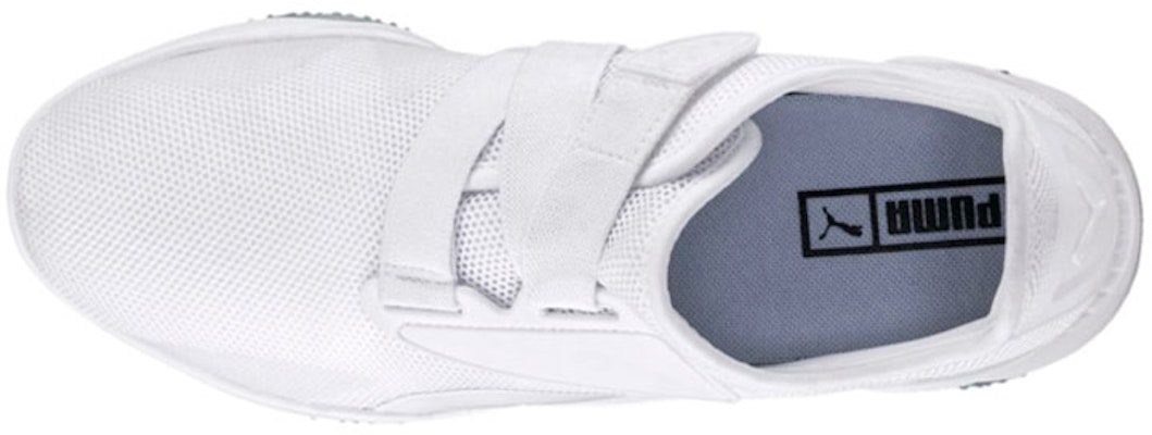 Puma Mostro Mesh 白色跑步鞋 Shop Puma Mostro Mesh 白色跑步鞋