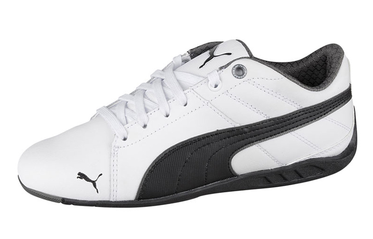 Lookbook Chaussures Puma Motorsport Basses Running Blanc 305125-03