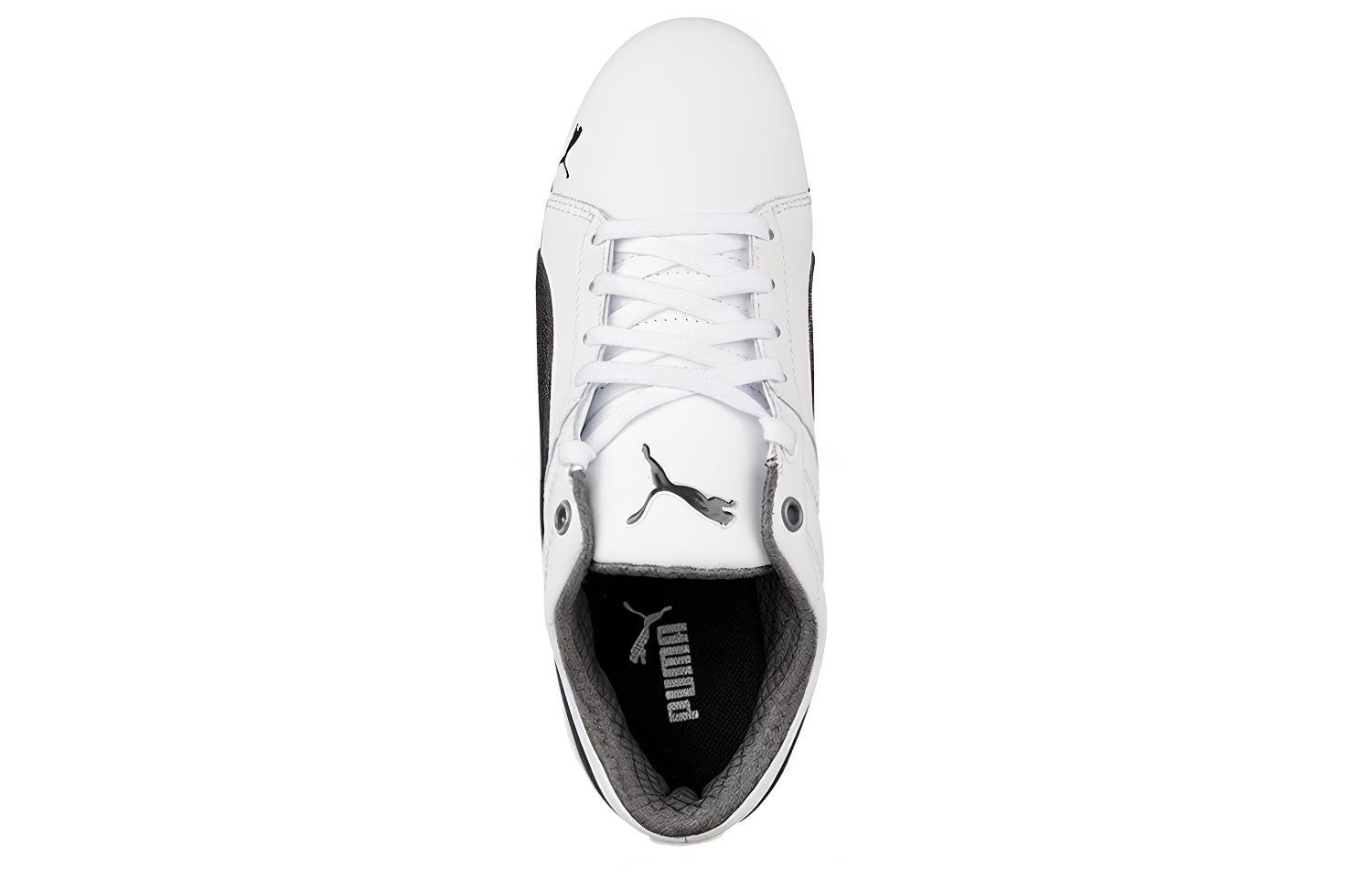 Shop Chaussures Puma Motorsport Basses Running Blanc 305125-03