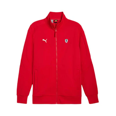 Puma MT7 Ferrari Style Red Track Jacket for Men 627091-02