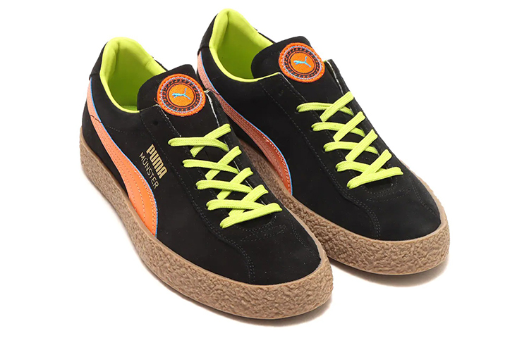 Lookbook Puma Muenster Puma 傳奇 '黑色/亮橙色' 384219-01