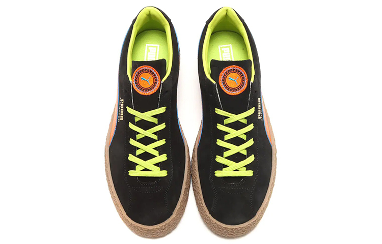 Shop Puma Muenster Puma 傳奇 '黑色/亮橙色' 384219-01