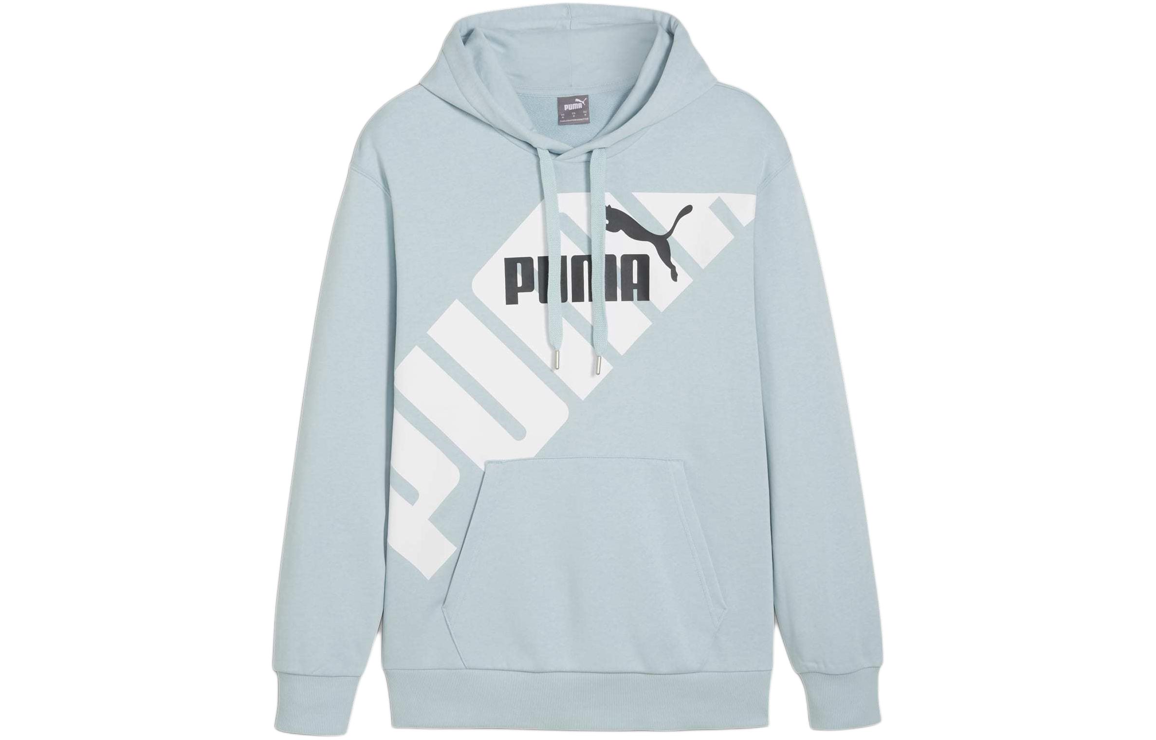 Puma Multi-Color Logo Hoodie Training Sweatshirt Blue 678963-22