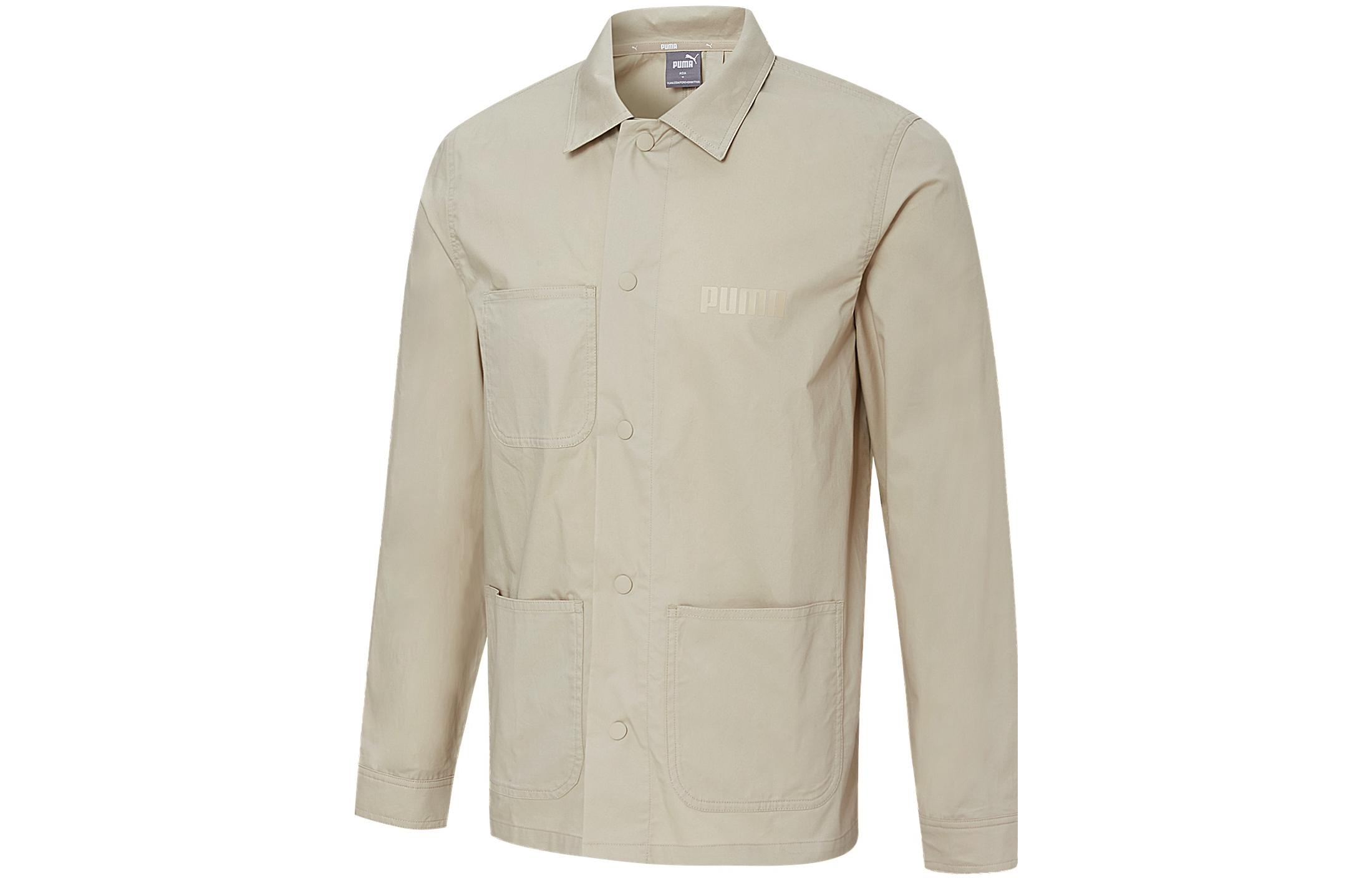 Puma Multi-Pocket Outdoor Workwear Jacket Off-White 849312-64