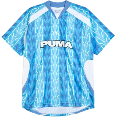 Puma Multicolor Letter Print Loose Breathable Training Soccer Tee Blue Unisex 627933-18 Buy Puma Multicolor Letter Print Loose Breathable Training Soccer Tee Blue Unisex 627933-18