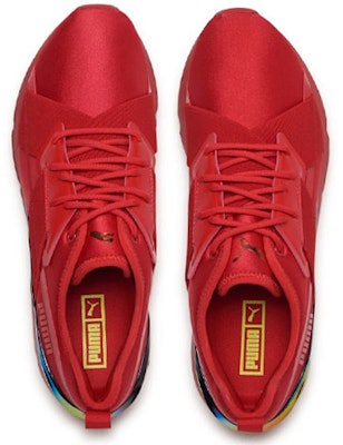 푸마 뮤즈 X-2 레드 (Puma Muse X-2 Red) 372790-02 Lookbook 푸마 뮤즈 X-2 레드 (Puma Muse X-2 Red) 372790-02