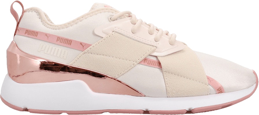 Puma Muse X 2 Metallic Pastel Parchment Rose Gold WMNS