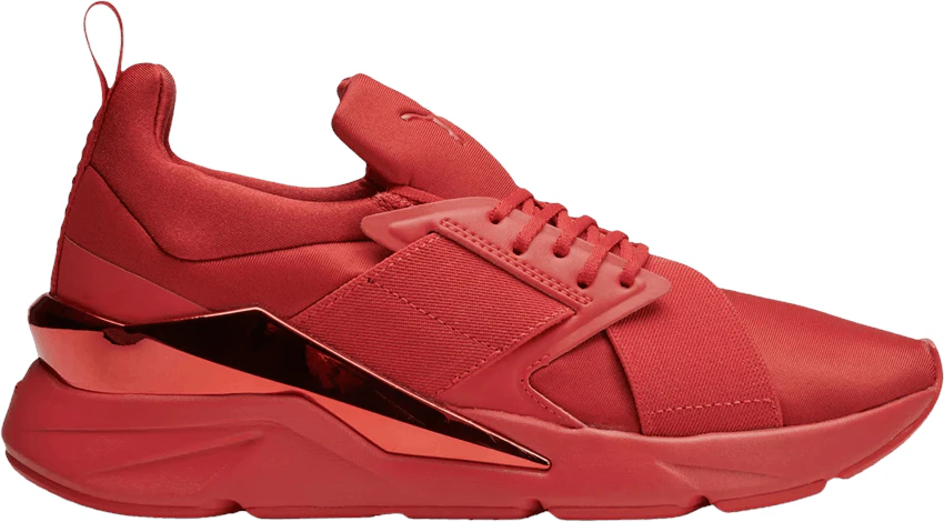 Puma muse orange best sale