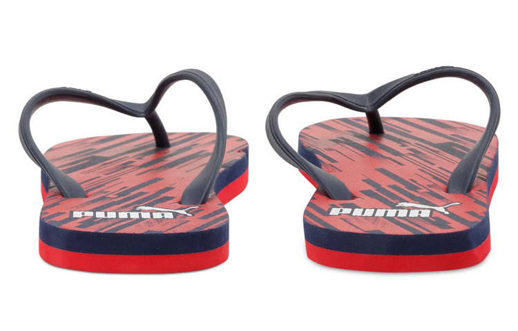 Shop Puma Neon 2 IDP 簡約休閒拖鞋 藍紅