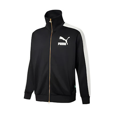 Puma Neverworn Retro Colorblock Track Jacket Black 533478-01
